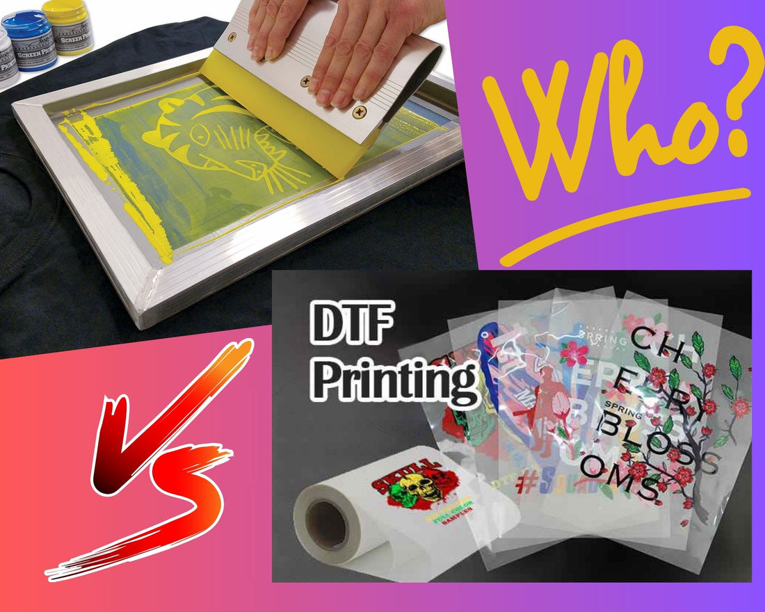 DTF VS SCREEN PRINTING! Which is best and cost effective?