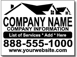 Yard Signs 100 signs