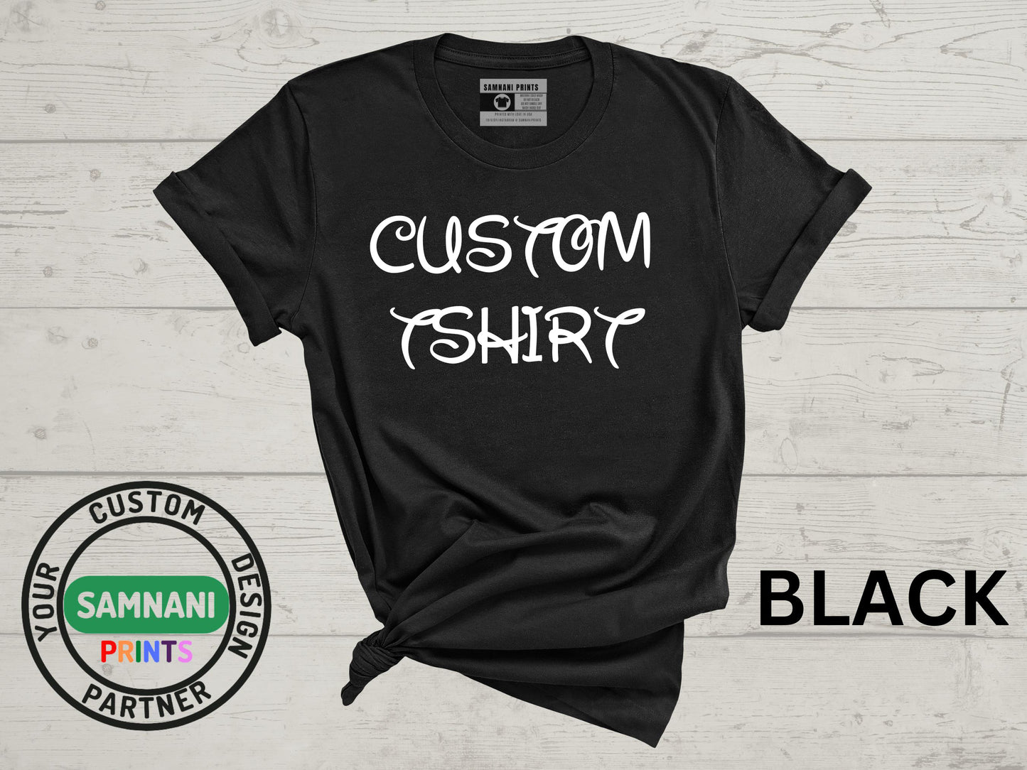 Personalized t-shirts, Customizable t-shirts, Made-to-order t-shirts, Custom graphic t-shirts, Custom t-shirts, Fast Shipping!