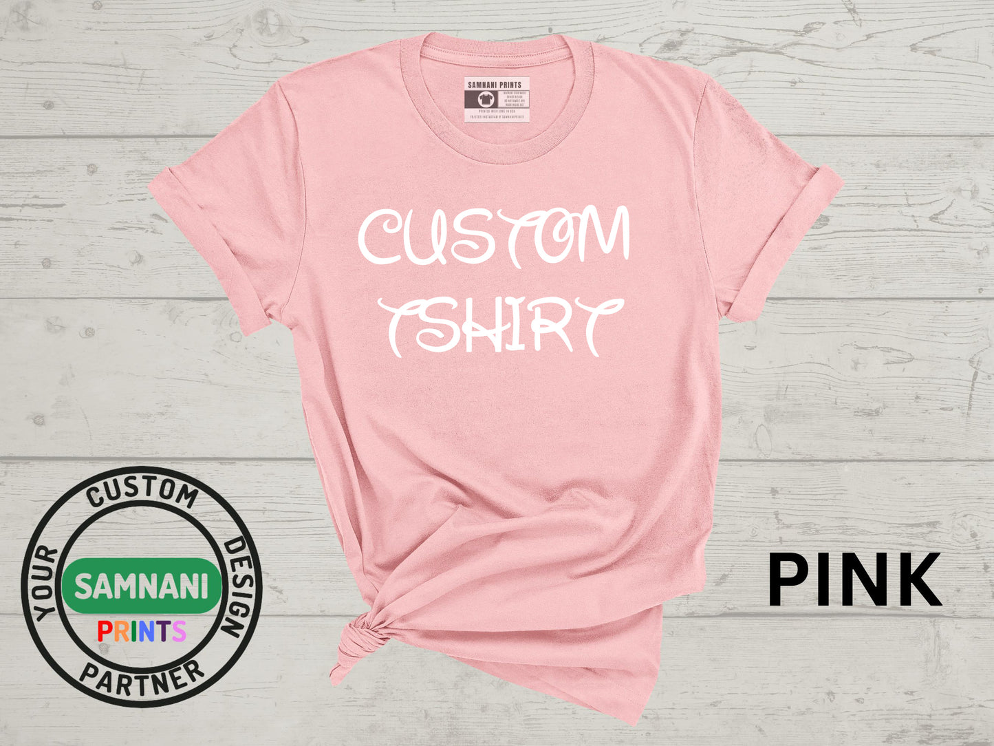 Personalized t-shirts, Customizable t-shirts, Made-to-order t-shirts, Custom graphic t-shirts, Custom t-shirts, Fast Shipping!