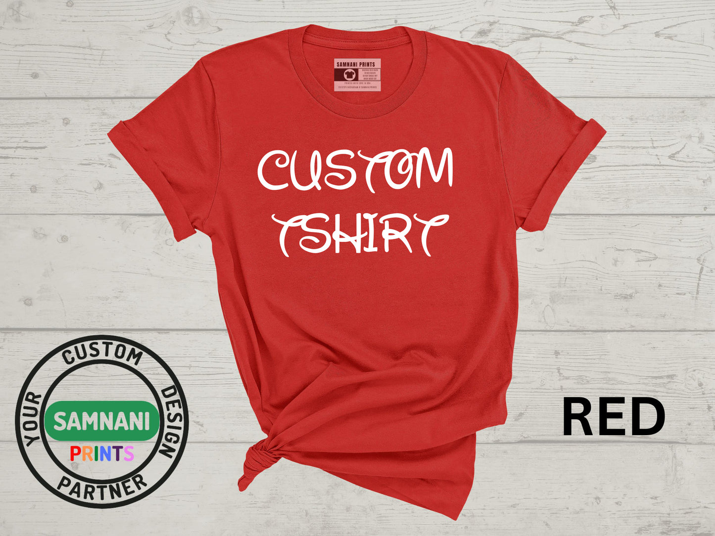 Personalized t-shirts, Customizable t-shirts, Made-to-order t-shirts, Custom graphic t-shirts, Custom t-shirts, Fast Shipping!