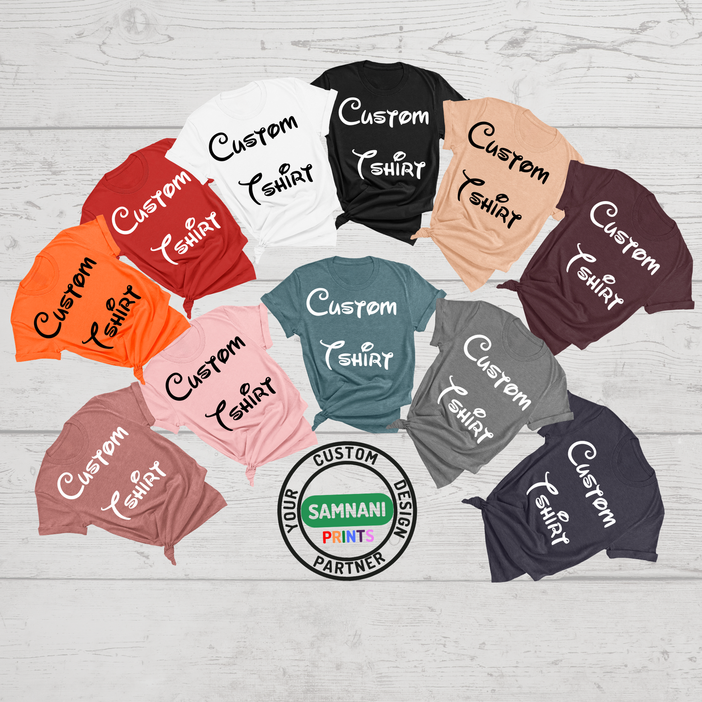 Personalized t-shirts, Customizable t-shirts, Made-to-order t-shirts, Custom graphic t-shirts, Custom t-shirts, Fast Shipping!