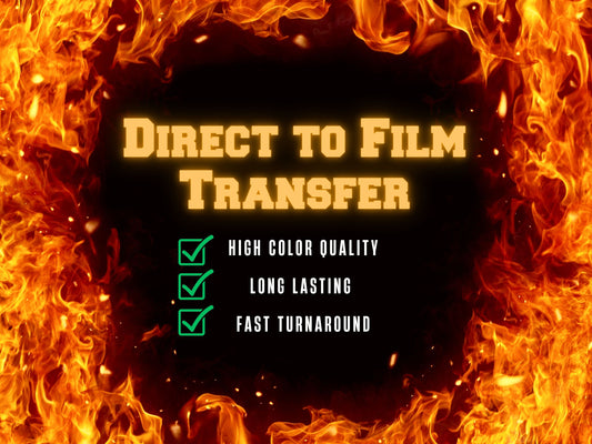 Custom DTF Gang Sheet Transfers - Build or Upload a Gangsheet - DTF Transfer