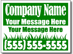 Yard Signs 100 signs