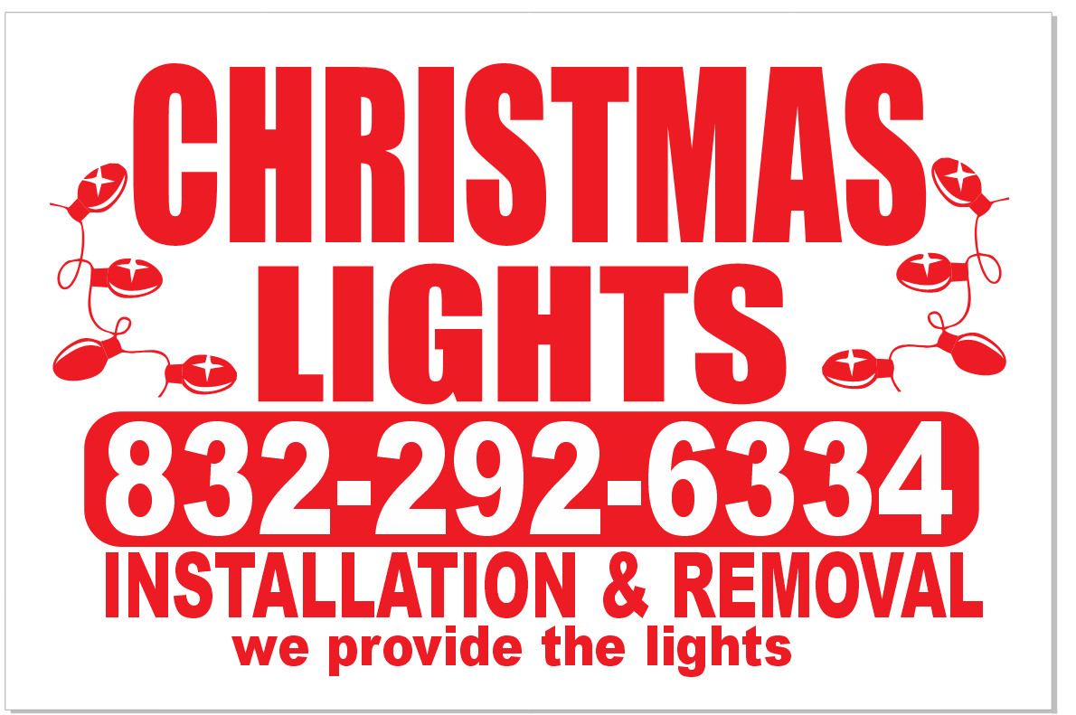 Yard Signs 100 signs