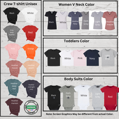 Personalized t-shirts, Customizable t-shirts, Made-to-order t-shirts, Custom graphic t-shirts, Custom t-shirts, Fast Shipping!