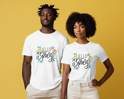 Spring is here Shirt, Blossom Hello, Spring shirt, Spring is coming
