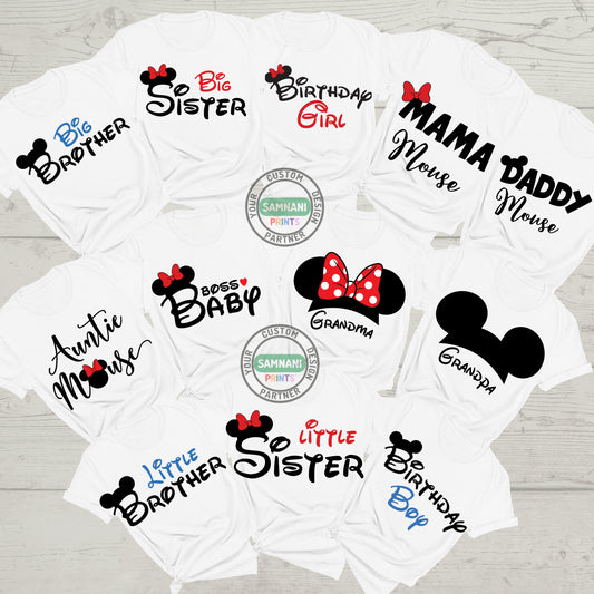 Custom Disney Shirts, Family Vacation Shirts, Disney Matching Shirts, Trip Shirts, Disney Vacation Shirts,Disney Matching Shirts
