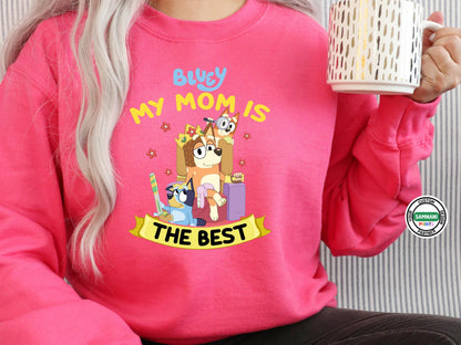 Family-friendly Bluey t-shirts perfect for casual wear or themed parties.